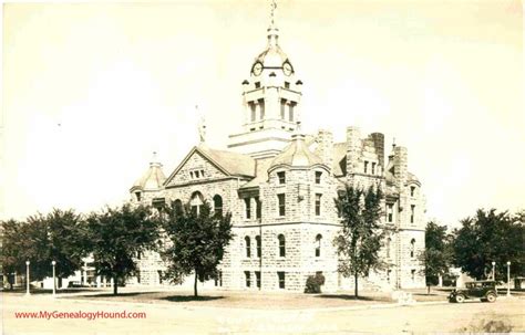 Mount Vernon, Missouri, Lawrence County Courthouse, vintage postcard ...