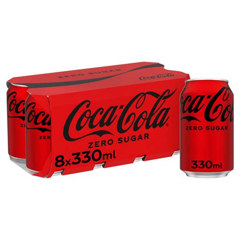 Coca-Cola Zero Sugar 8 x 330ml | Multipacks | Iceland Foods