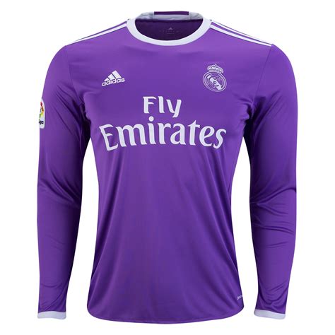 Activewear Tops adidas Real Madrid FC 2016-2017 Training Soccer Jersey ...