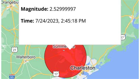 South Carolina's 11th earthquake in 2023 reported in the Lowcountry