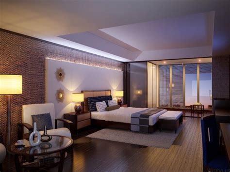 Modern Interior of Apartment Bedroom Decorating Ideas | Luxury bedroom ...