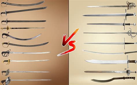 Sword vs Saber: Differences, Types, Design, History and Combat