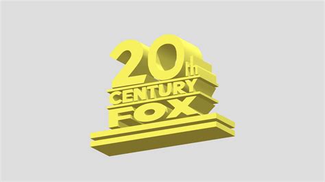 20th Century Fox Logo 3d