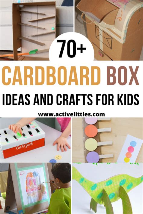 The CUTEST Cardboard Box Crafts For Kids Messy Little, 41% OFF