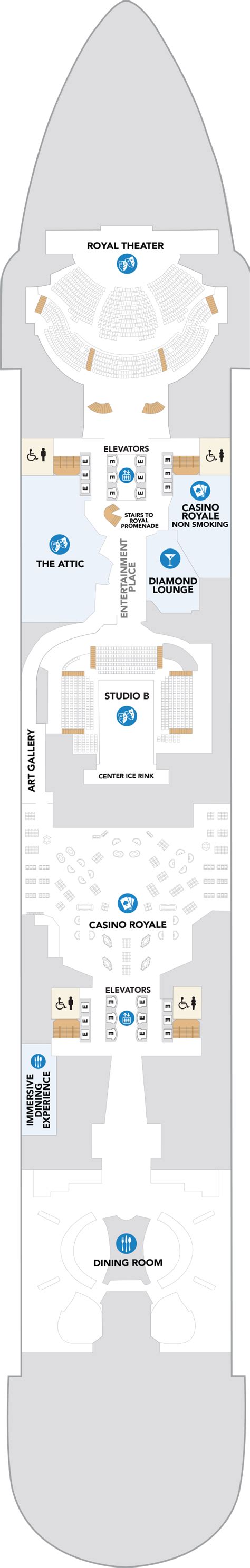 Utopia of the Seas – Deck Plans - Planet Cruise