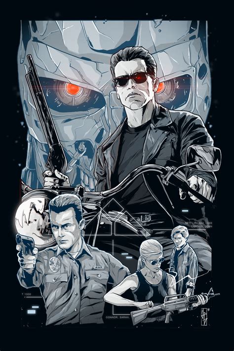 TERMINATOR 2 poster art (2) | Images :: Behance