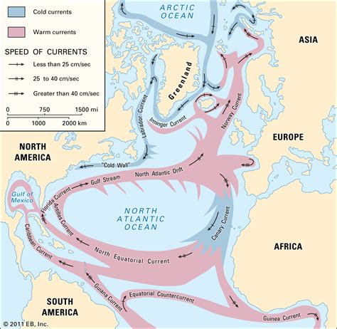 Atlantic Ocean - Hydrology, Currents, Salinity | Britannica