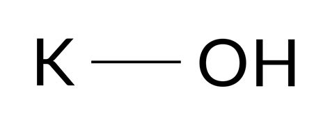 Potassium Hydroxide Structure