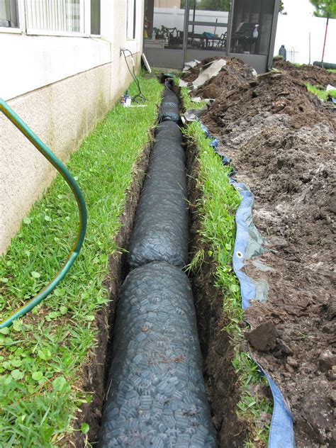 Foundation French Drain Diagram