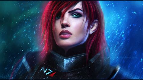 Commander Shepard: Mass Effect 3 HD Wallpaper