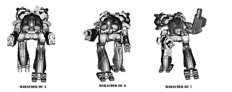 Marauder IIc - PMW Sculpt - Multiple Variants | American Mecha ...