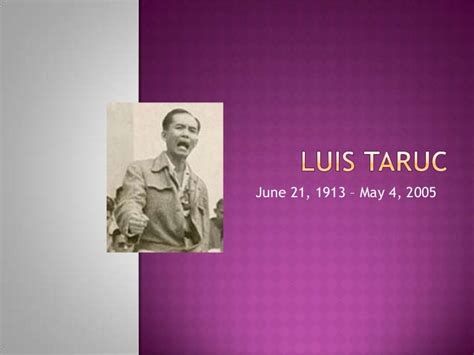 Luis taruc