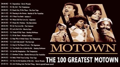 Motown Greatest Hits Full Album ♪ღ♫ 100 Greatest Motown Songs ♪ღ ...