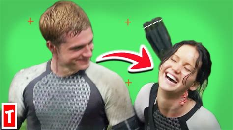 15 Hunger Games Bloopers And Cutest On Set Pranks - YouTube