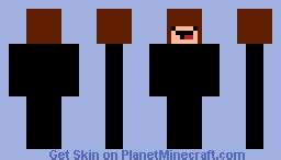 Derp Face Template (With Hair :3) Minecraft Skin