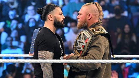 Brock Lesnar vs. Roman Reigns – Road to WrestleMania 38: WWE Playlist ...