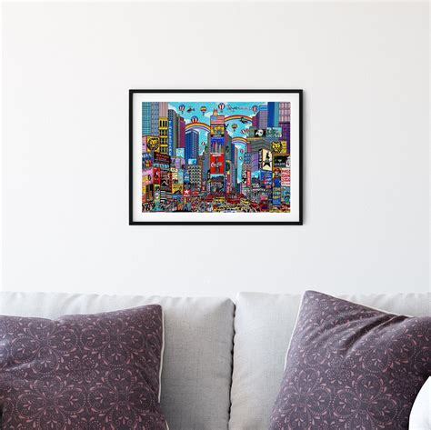 Times Square Art / Times Square Art Print/new York Art - Etsy