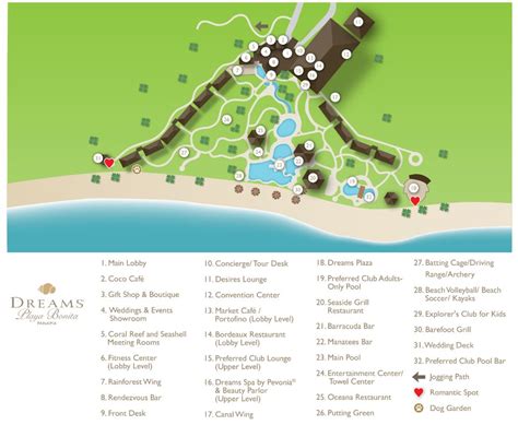 Resort Map | Dreams Playa Bonita Panama | Panama