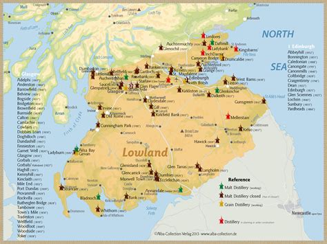 Chart 12: Region Lowland (Malt Distilleries (working/ in planning ...