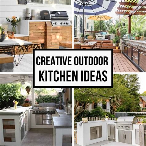 13 Creative DIY Outdoor Kitchen Ideas - The Handyman's Daughter