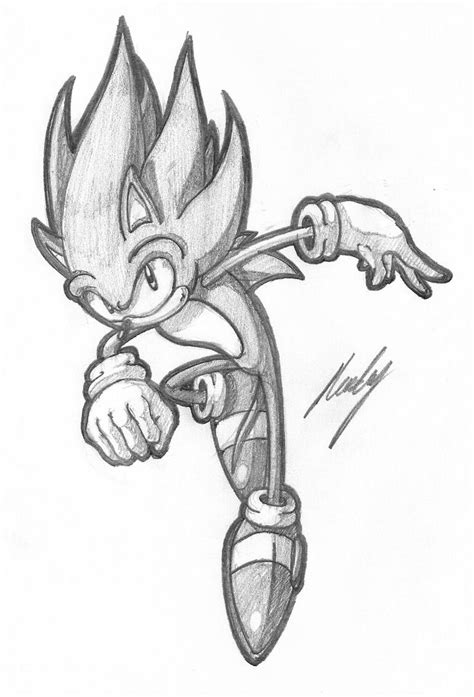 Sonic Sketch by k1llerRabbit on DeviantArt