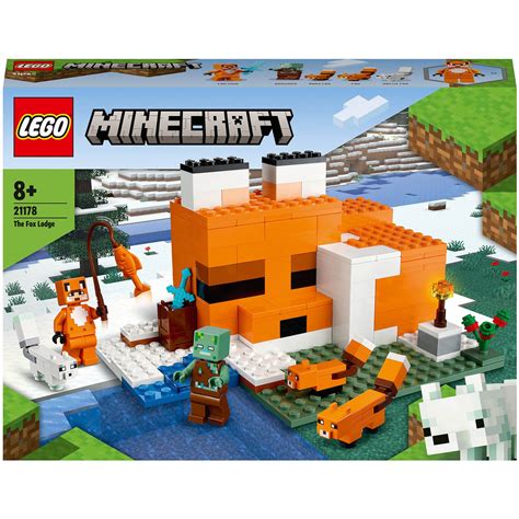 LEGO Minecraft: Sleeping Fox (21178) Toys - Zavvi US