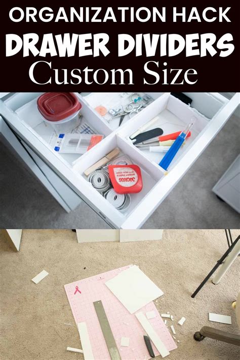 DIY Drawer Divider & Organizer for IKEA Alex Cabinet (No Woodworking)