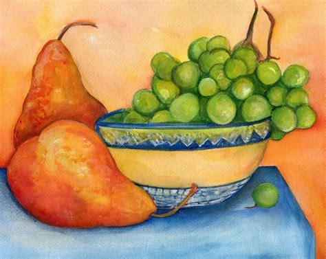 Watercolor Painting Fruit Still Life at GetDrawings | Free download