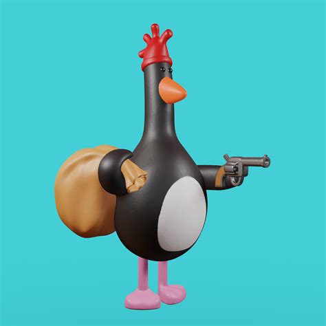 ArtStation - Feathers McGraw | Wallace and Gromit