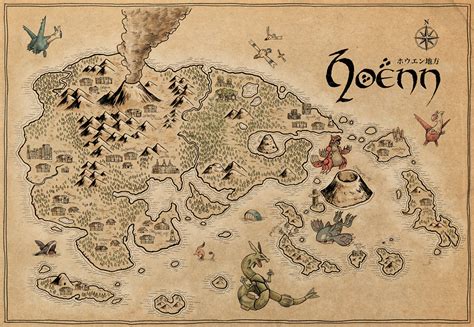 Hoenn Map | Images :: Behance