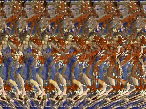 Horror Stereogram Gallery : Honney, it's me! : Stereogram Images, Games ...