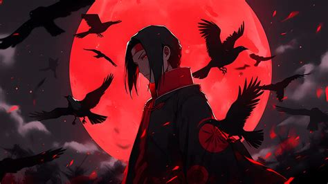 Naruto Itachi Uchiha Desktop Wallpaper - Cool Naruto Wallpaper 4K