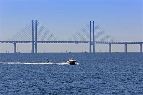 The Oresund Bridge Connects Denmark and Sweden