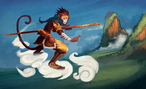 Sun Wukong the Monkey King by funzee on DeviantArt