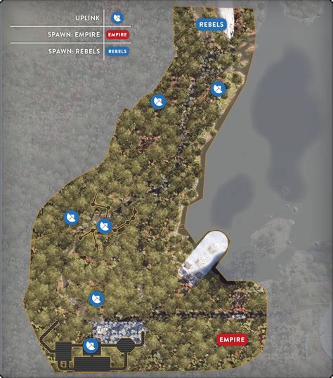 [Vote] The BF 2015 Endor map for BF2 CO-OP. The layout for this Walker ...