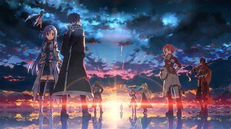 Sword Art Online II 4K Ultra HD Wallpaper by Yuuki Tatsuya