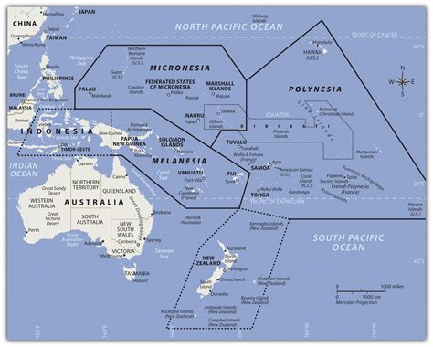 The Pacific and Antarctica | South pacific islands, Geography, Island