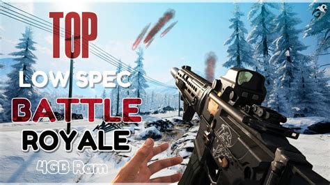 Top 10 FREE Battle Royale Low End PC Games 2020 ( 4gb ram pc games ...