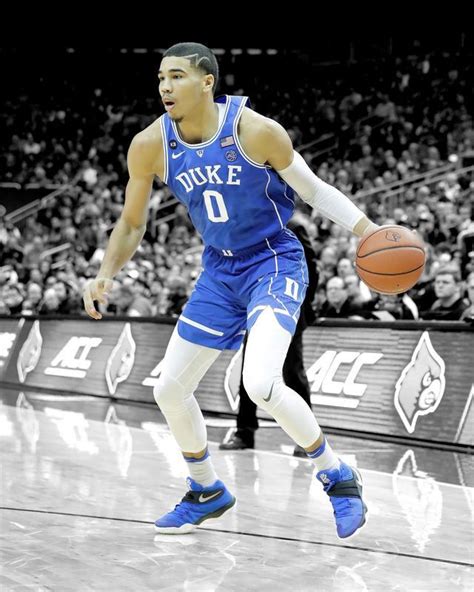 Jayson Tatum Duke Blue Devils "Spotlight" Photo #1 (Choose Size) | Duke ...