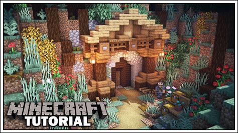 Minecraft How To Build A Medieval Mining Entrance Mine Tutorial ...