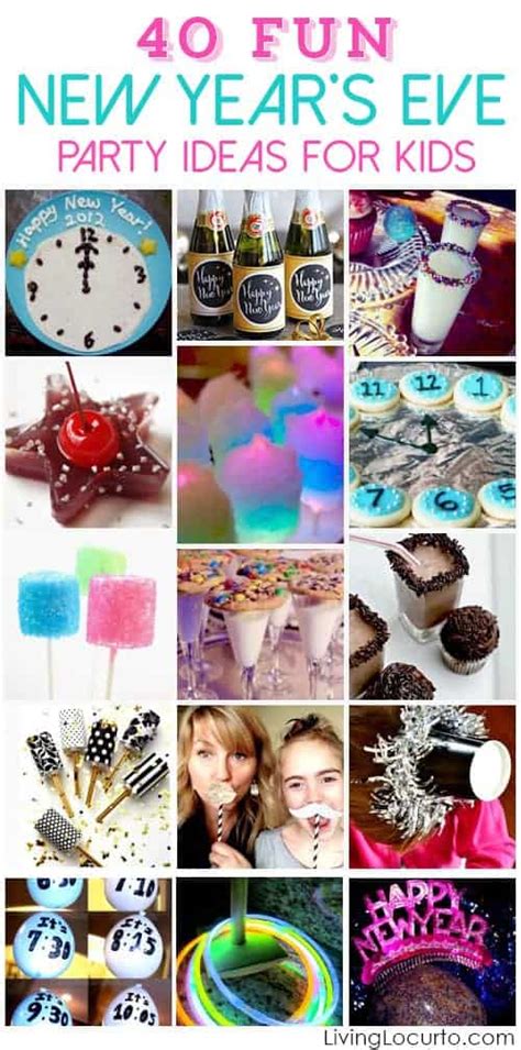 40 New Year's Eve Party Ideas for Kids - Kids Activities and Games