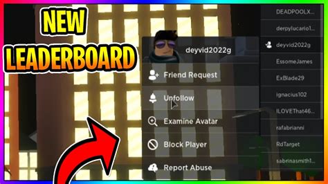 Roblox Old Leaderboard - Senpai Discord Bot Commands