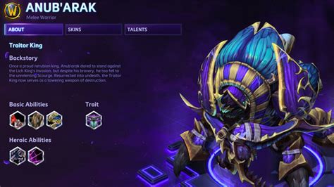 Ten Ton Hammer | Heroes of the Storm - Anub'arak Character Guide