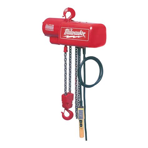 Milwaukee Tool 1/2 Ton 15 ft. Electric Chain Hoist | The Home Depot Canada