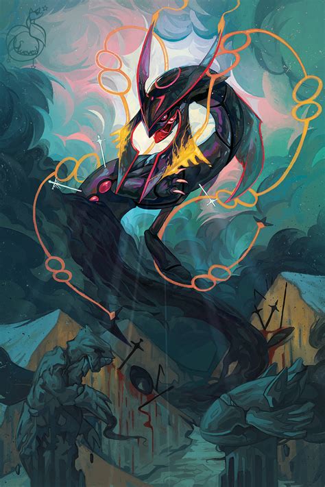 Discover 93+ shiny rayquaza wallpaper best - in.cdgdbentre