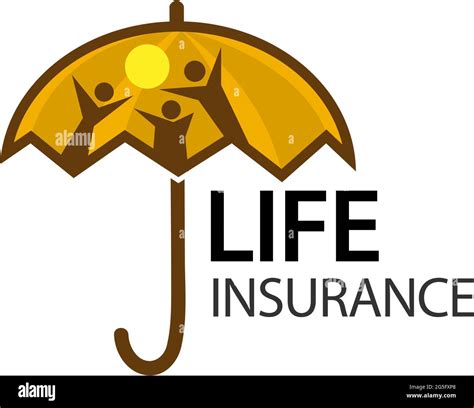 Life insurance logo stock. flat design. logo vector illustration Stock ...