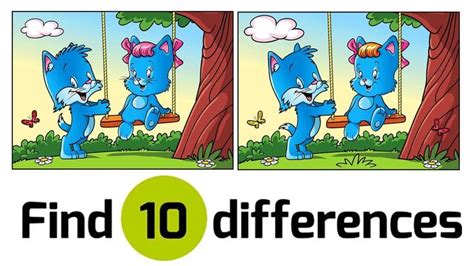 Find The 10 Differences | Best Spot The Difference Game | Fun Puzzles ...