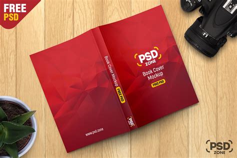 Book Cover Mockup Template PSD – Download PSD