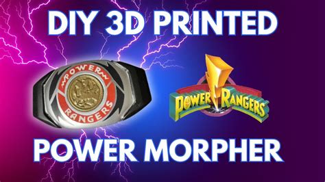 How To Make A Power Rangers Morpher! (3D Printed!) - YouTube