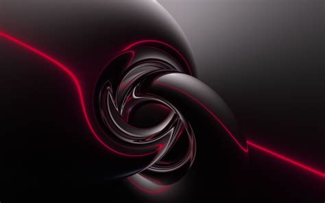 3d black abstract wallpaper - SF Wallpaper